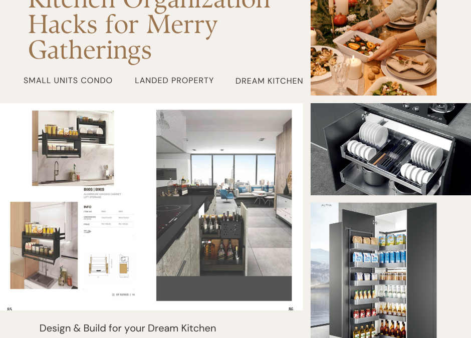 Conquer the Clutter ~ Kitchen Organization Hacks for Merry Gatherings