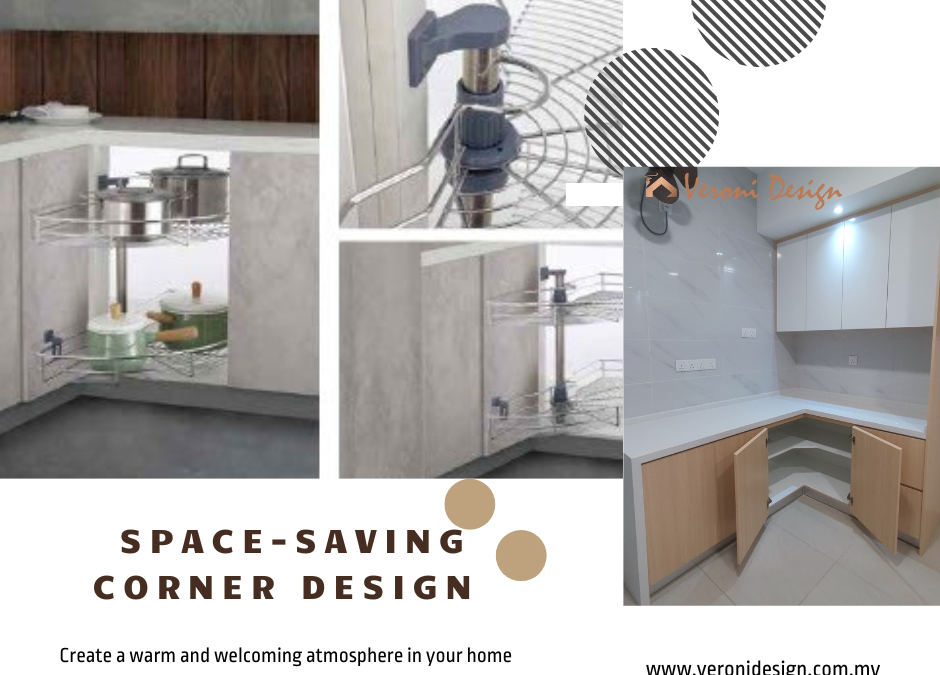 Space-Saving Corner Kitchen Cabinet Designs for Selangor Home