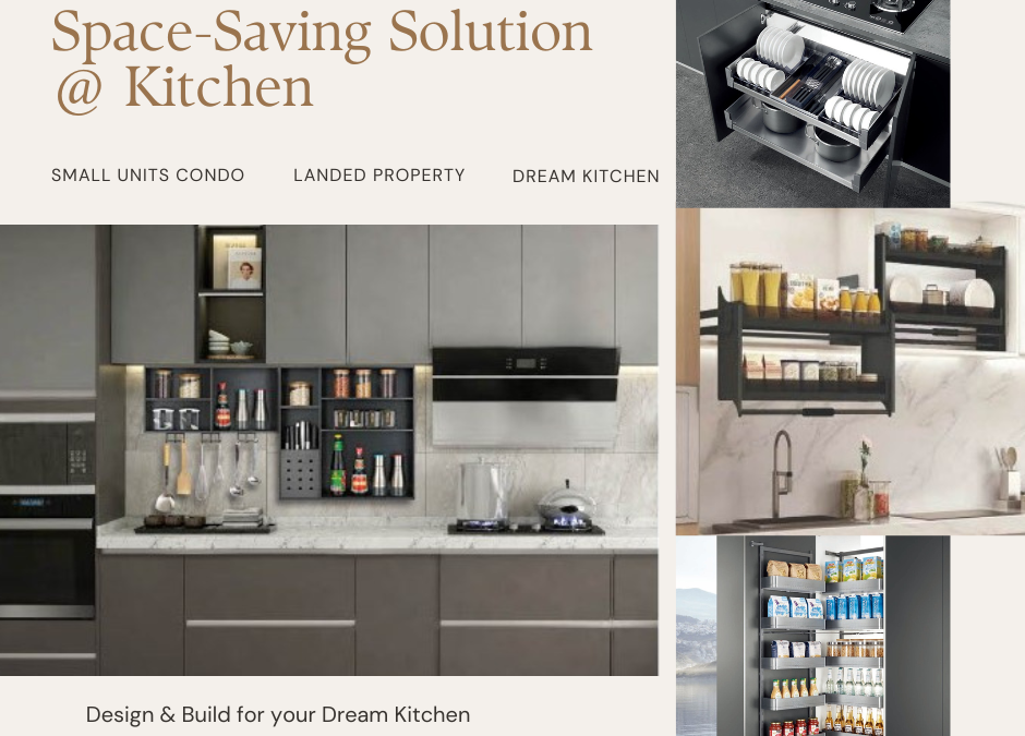 Space-Saving Solutions @ Kitchen – The Smart Storage